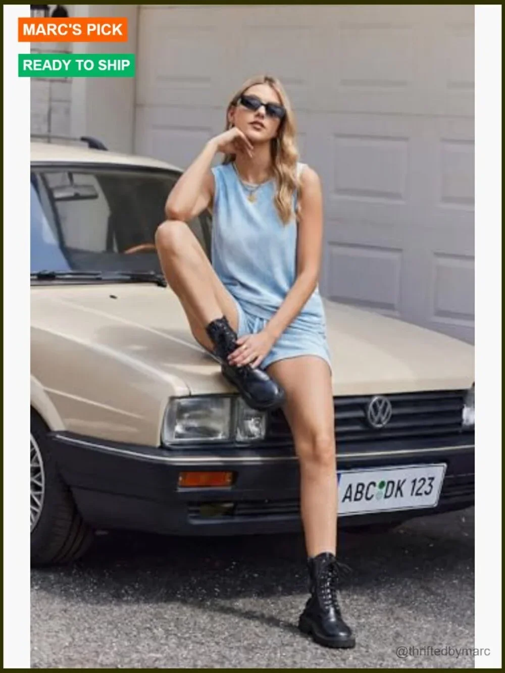 Women's Summer Lounge Set Sleeveless Tank Top Shorts Matching Outfit S-XXL